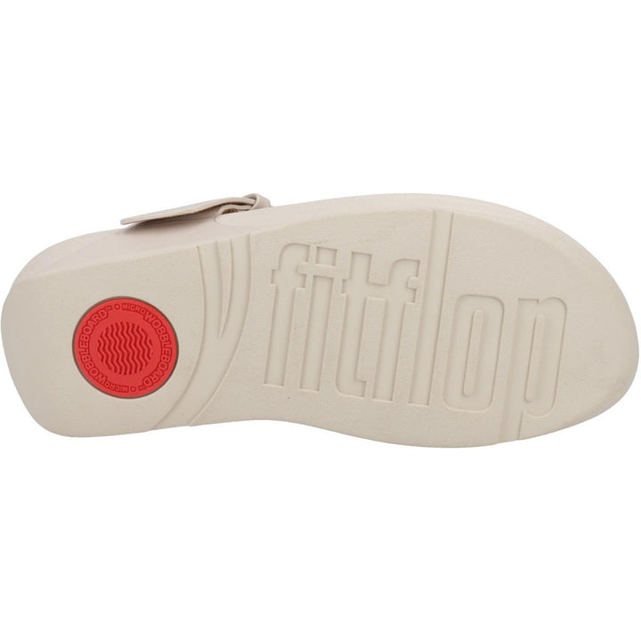 Fitflop Lulu Buckle Toe Post Sandals Stone