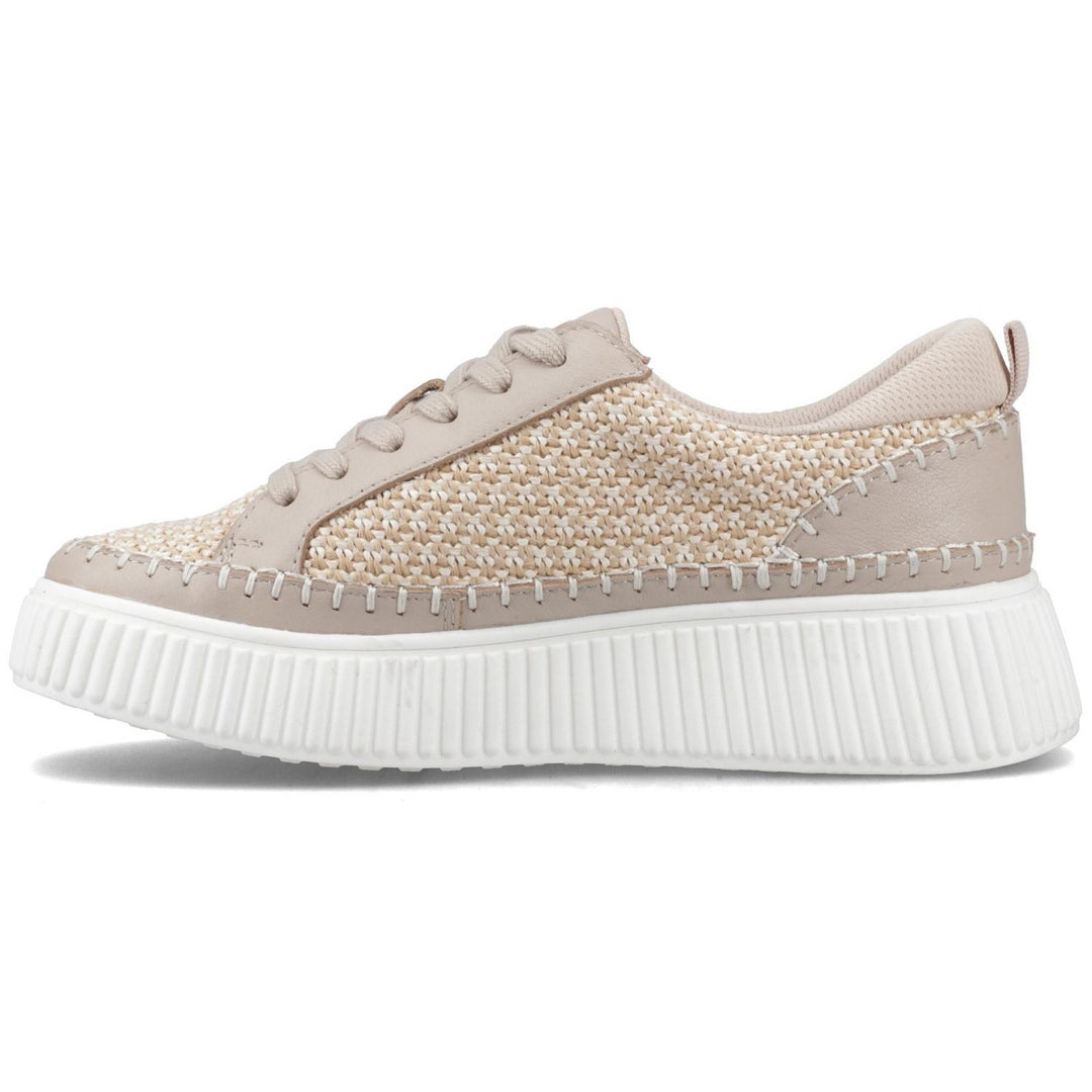 Haisley Woven Trainer Taupe