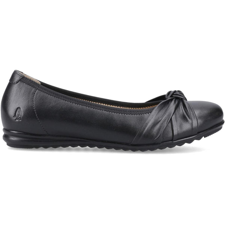 Hush Puppies Lilith Knot Ballerina Black