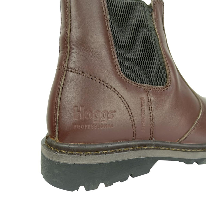 Hoggs of Fife Zeus Safety Dealer Boots Brown