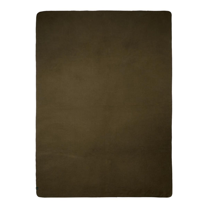 Fleece Blanket Tarmac Green Reversible