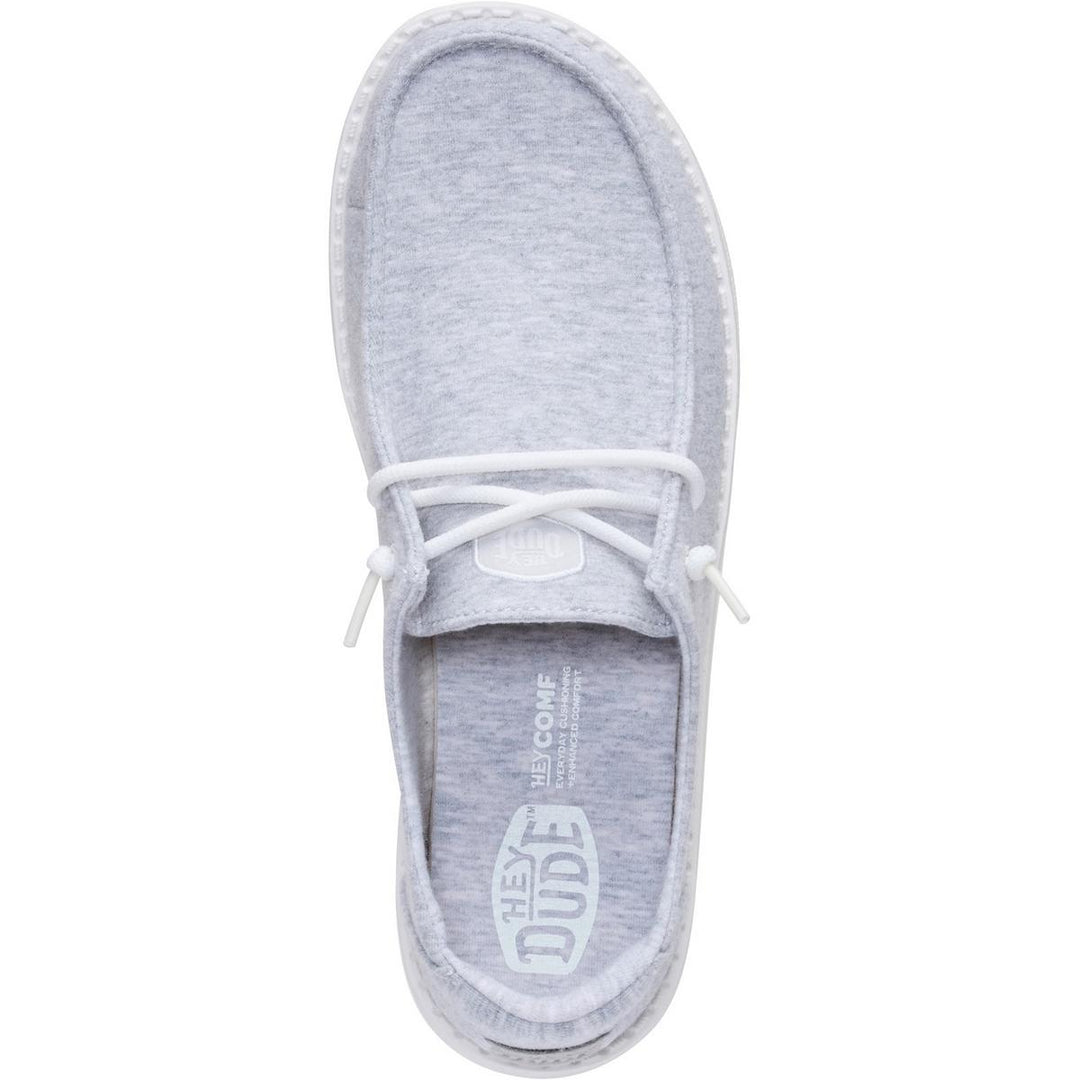 HEYDUDE Wendy Stretch Jersey Slip on Shoe Light