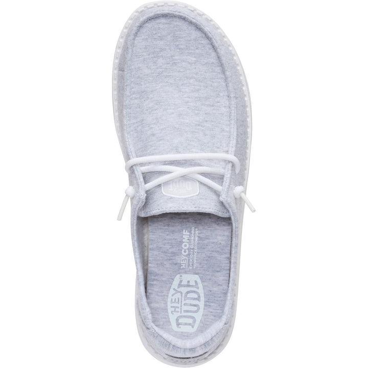 HEYDUDE Wendy Stretch Jersey Slip on Shoe Light