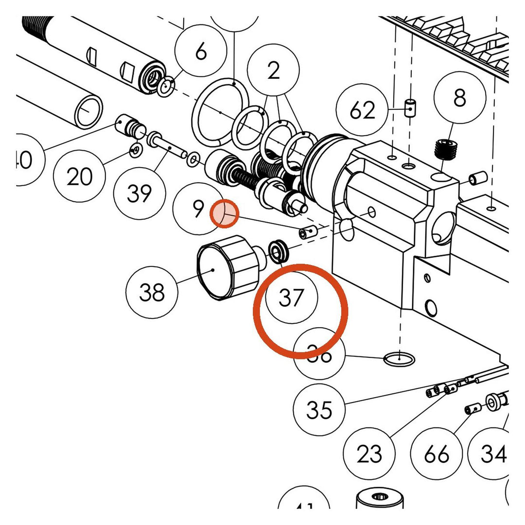 FX X Ring 3.63x2.62 NBR 70 19762 GunSmith Parts
