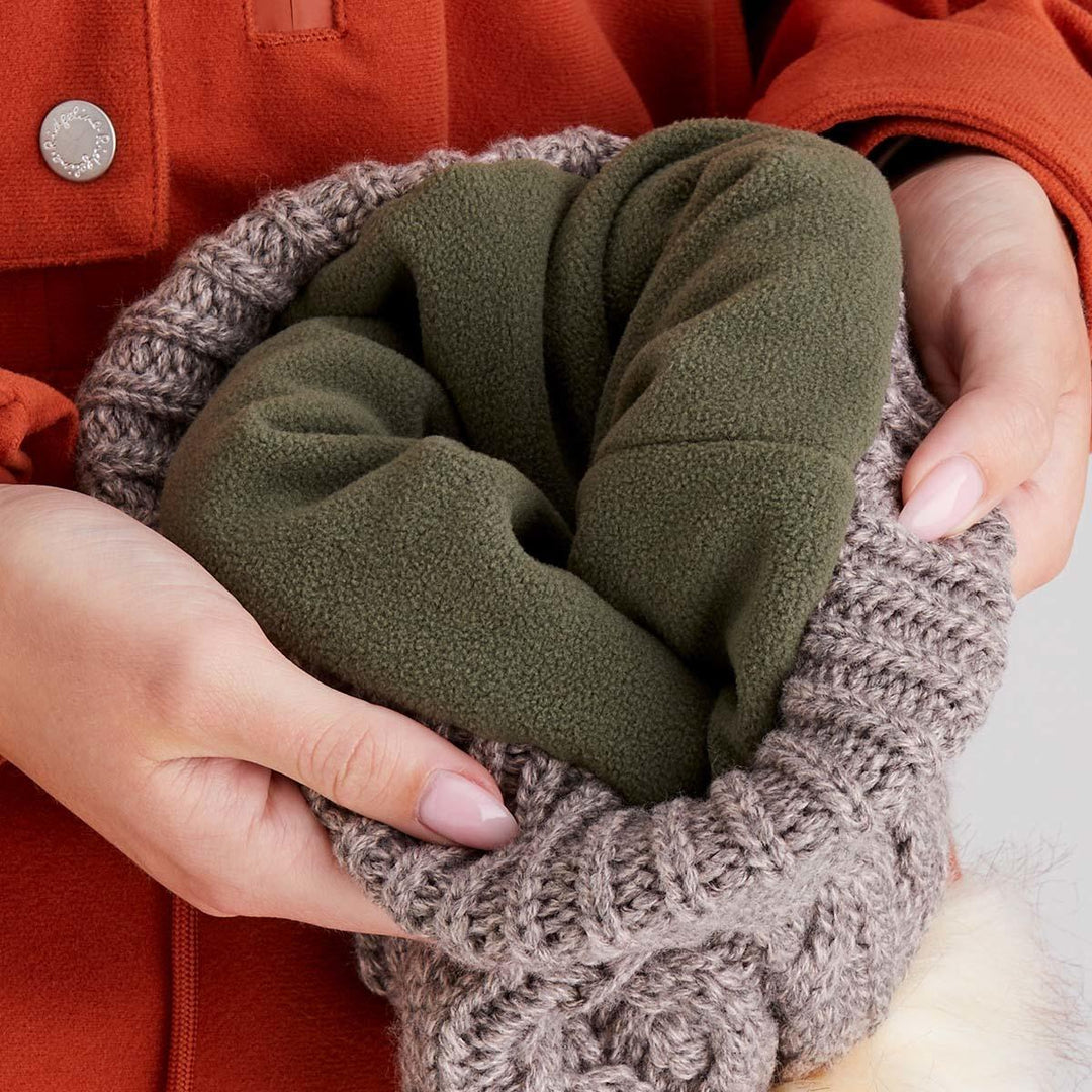 Ridgeline Ridgeline Nordic Fleck Bobble Hat Teak