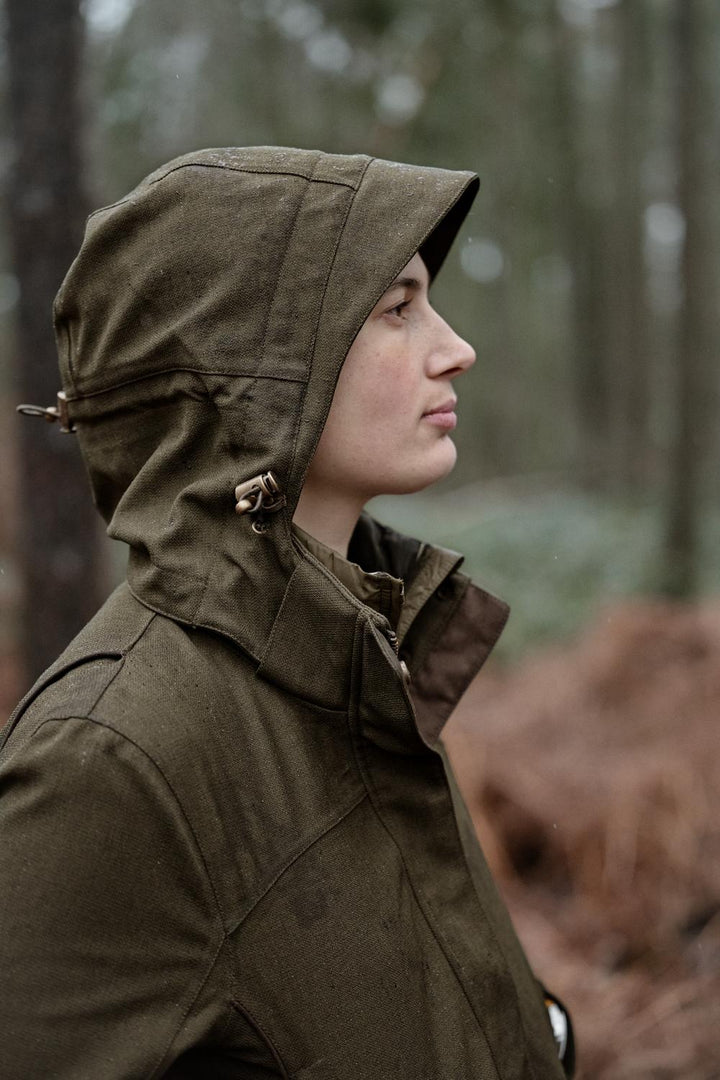 Woodcock Royale Eve Jacket Shaded Olive – view 4