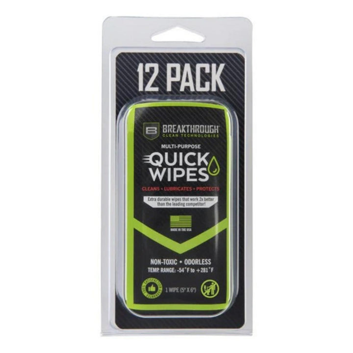 Breakthrough Clean Synthetic CLP Quick Wipes 12 Pack