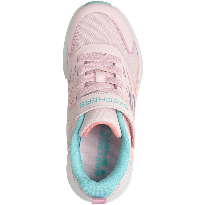 Skechers Microspec Tread Hyper Speed Trainers Light Pink/Mul