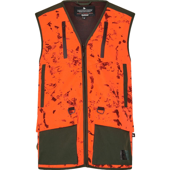 Seeland Trax Blaze Waistcoat Orange Blaze InVis MPC