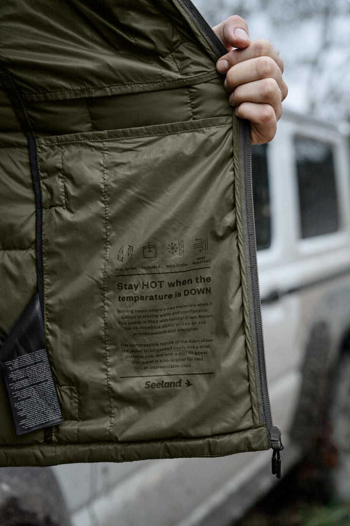 Fahrenheit Ultimo Down Jacket Grape leaf – view 5