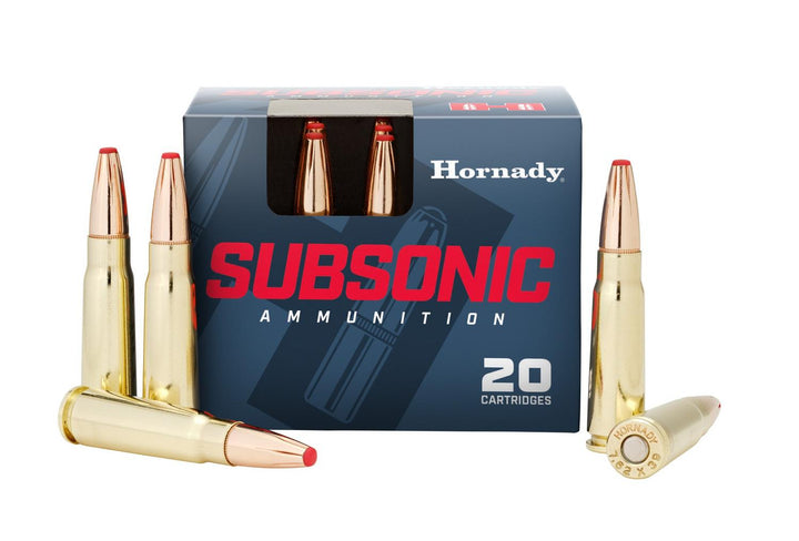 Hornady 7.62x39 255gr SUB-X Ammunition