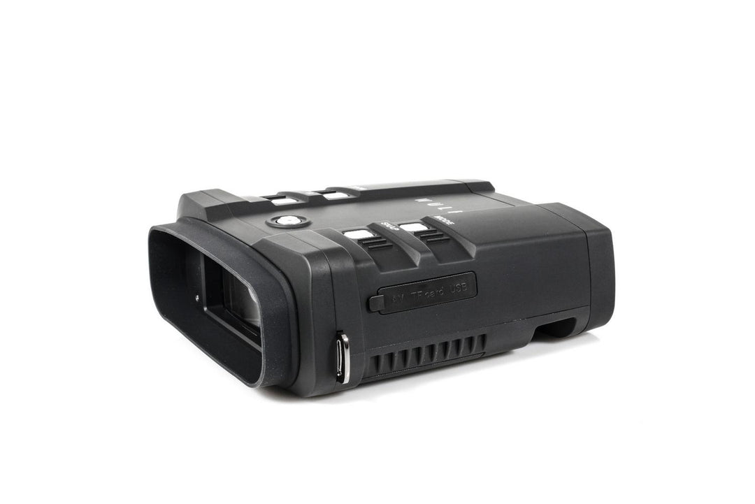 Wulf Full HD Night Vision Binoculars - Up to 300m Detection Range during Darkness, 850nm Wavelength of Infrared LED