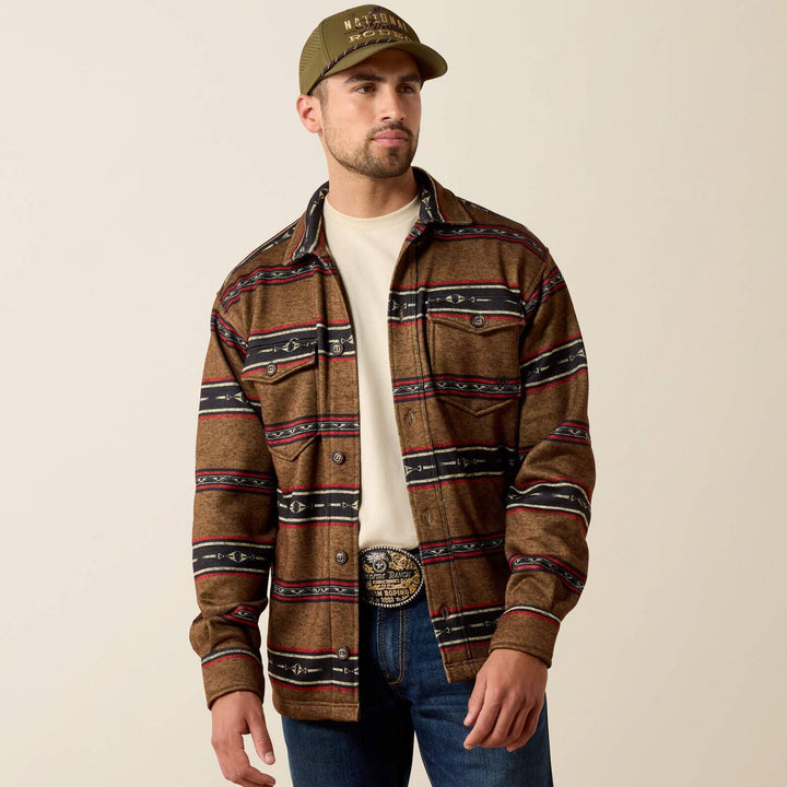 Ariat Mens Caldwell Printed Shirt Jacket