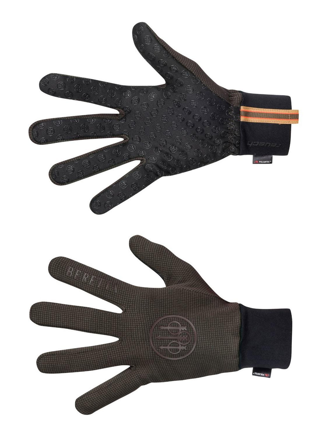 Beretta Hardface Fleece Gloves Brown Bark – view 2
