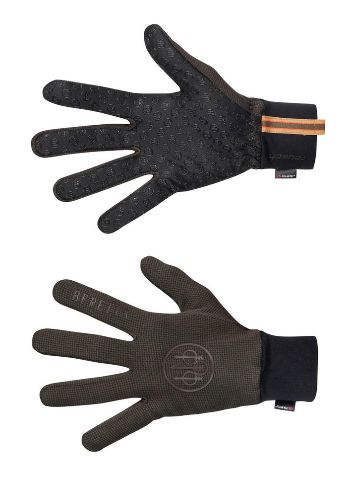 Beretta Hardface Fleece Gloves Brown Bark – view 2