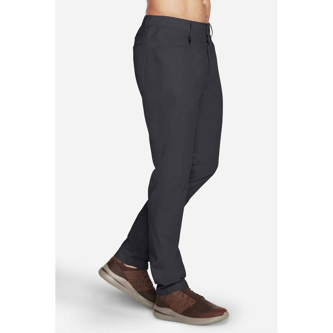 Skechers GO WALK Premium 5 Pocket Pant Black/Charcoal – view 3