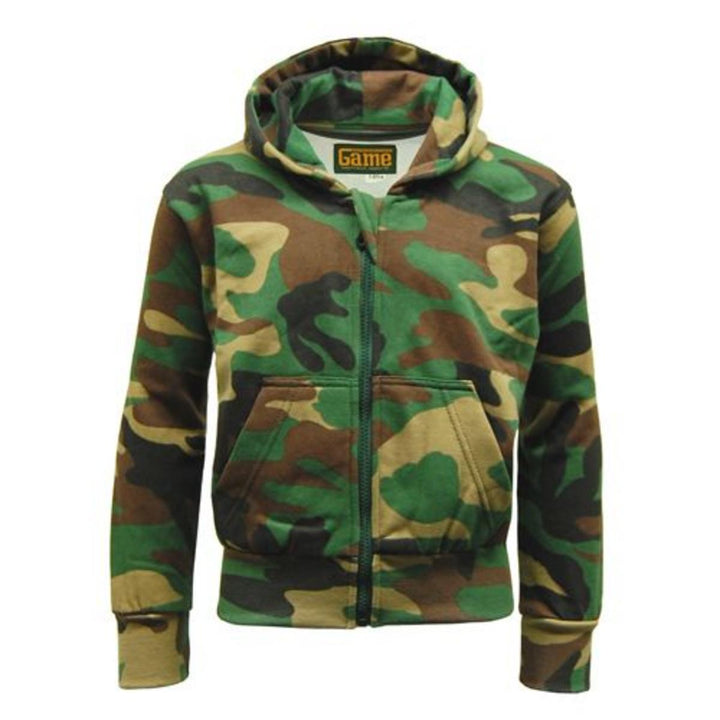 Game Technical Apparel Children's Game Woodland Camouflage T