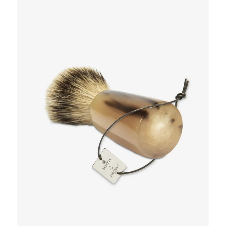 SHAVING BRUSH - HORN Brown Larusm – view 4