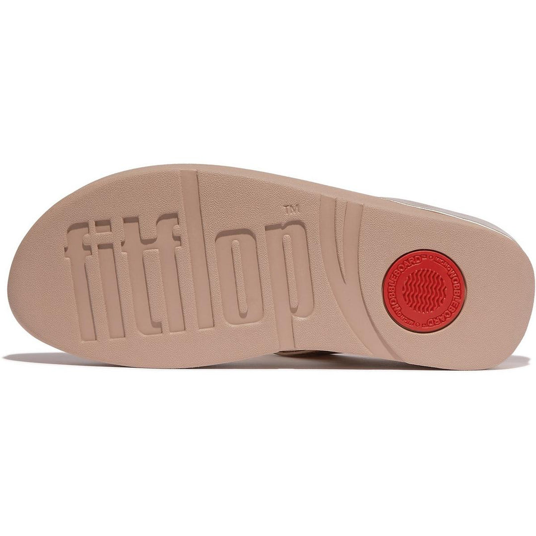 Fitflop Halo Toe Post Sandals Metallic Beige