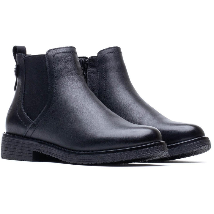 Maddy Leather Boot BLACK