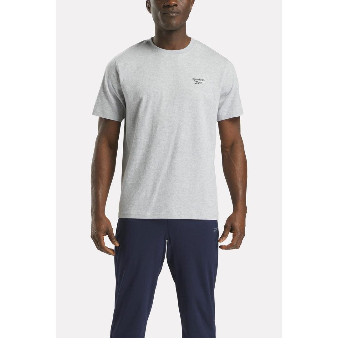 CODY SMALL LOGO CREW NECK SS TEE LIGHT GREY MARL