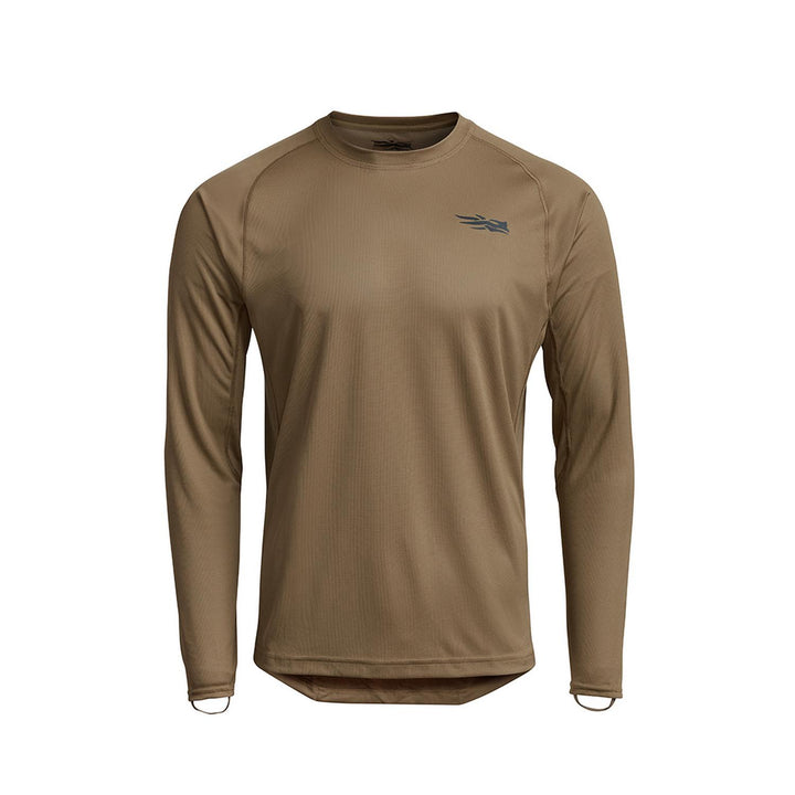 Sitka Core Lightweight Crew LS Pyrite Baselayer Top