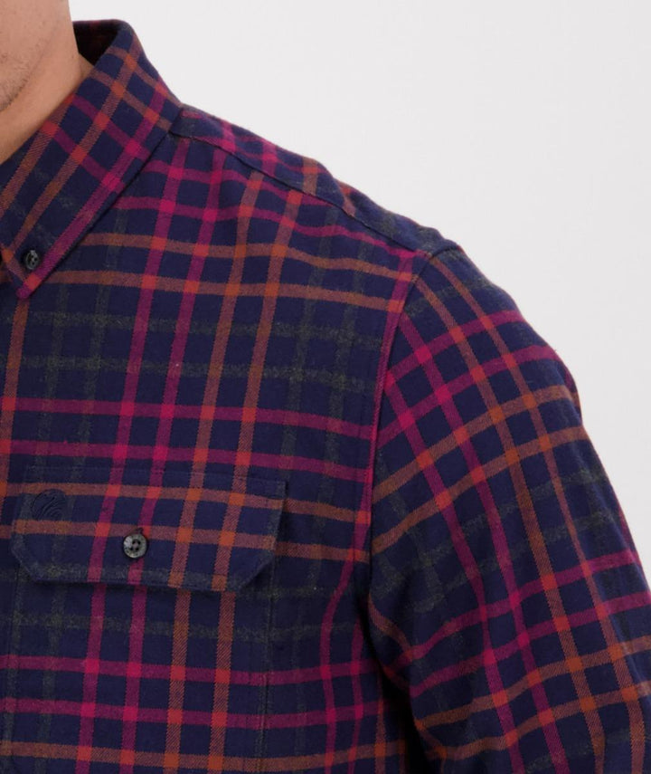 Swanndri Eastcott L/S Shirt Navy