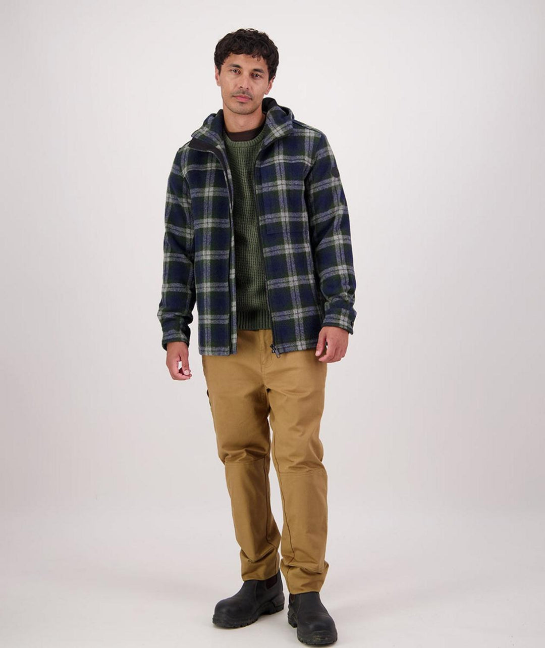 Swanndri Men's Hudson Wool Hoodie