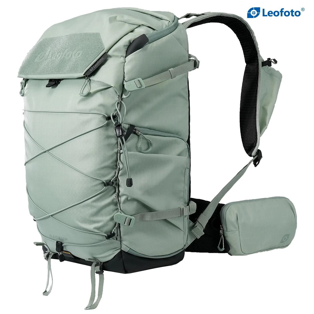 Leofoto Backup 35L Camera Backpack, Large Insert - Green