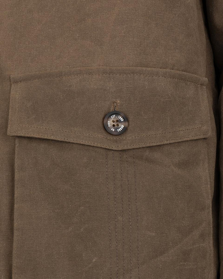 Hoggs of Fife Balerno Waxed Canvas Barn Coat