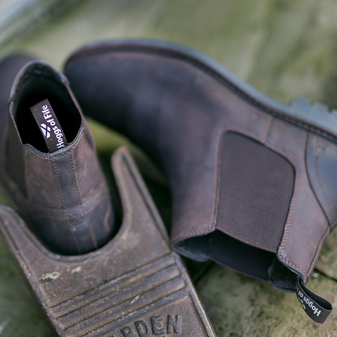 Hoggs of Fife Banff Country Dealer Boot Waxy Brown