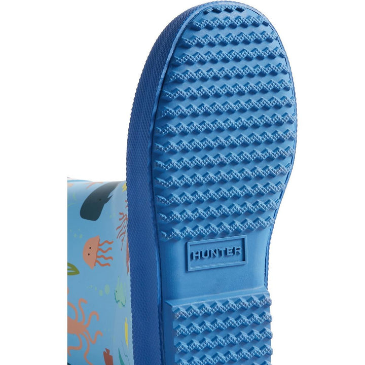 Hunter Kids First Classic Ocean Print Amplifying Blue/Dragon – view 3