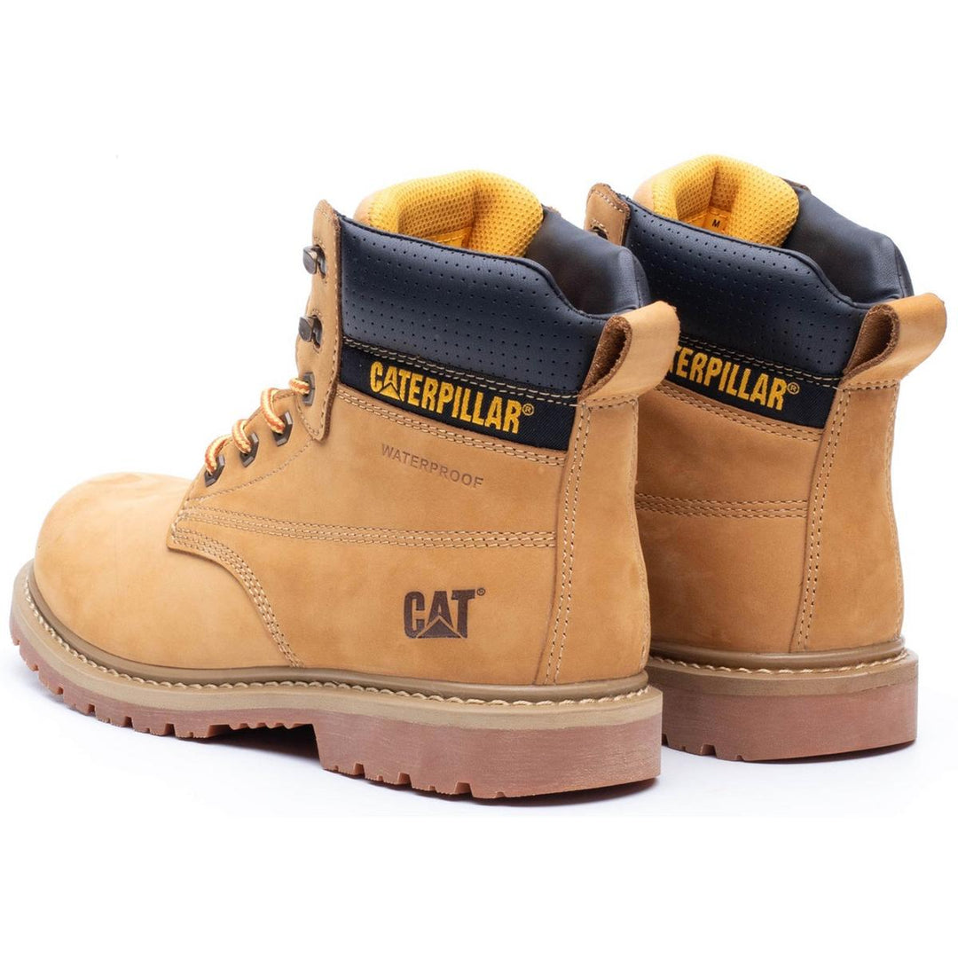 Caterpillar Silva Lace up Occupational Work Boot Honey