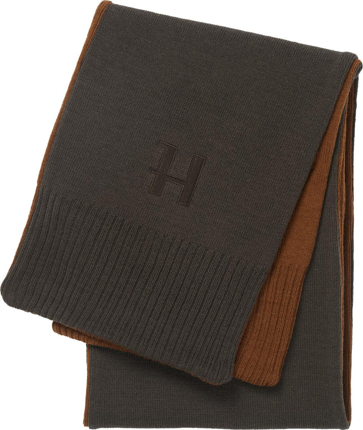 Harkila Härkila reversible Scarf Shadow brown/Rustique clay
