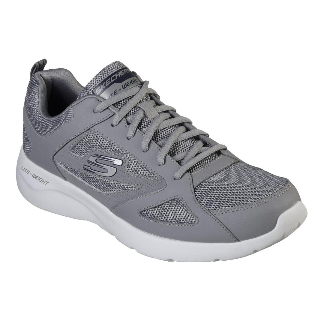 Dynamight 2.0 Lace Up Memory Foam Trainer Grey