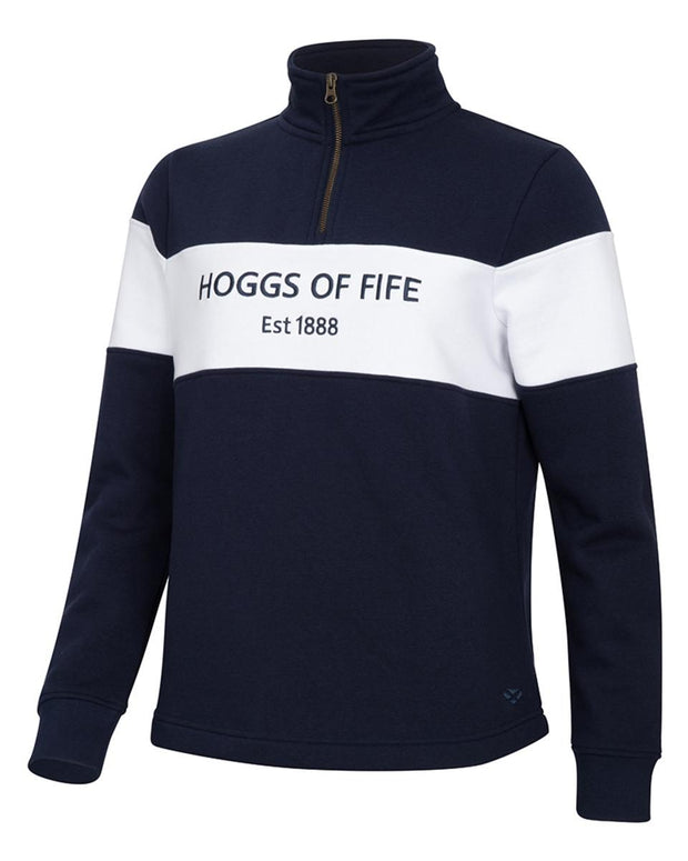 Hoggs of Fife Dumfries 1888 Ladies 1/4 Zip Sweatshirt