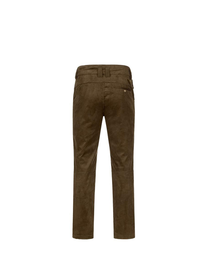Blaser Men's Suede Trousers Marlon dark brown