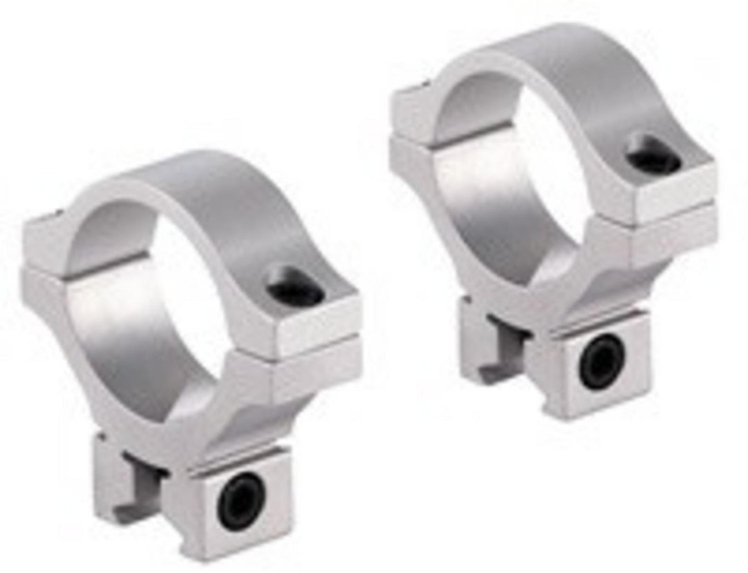 BKL 303 30mm Low Dovetail Scope Rings - Silver