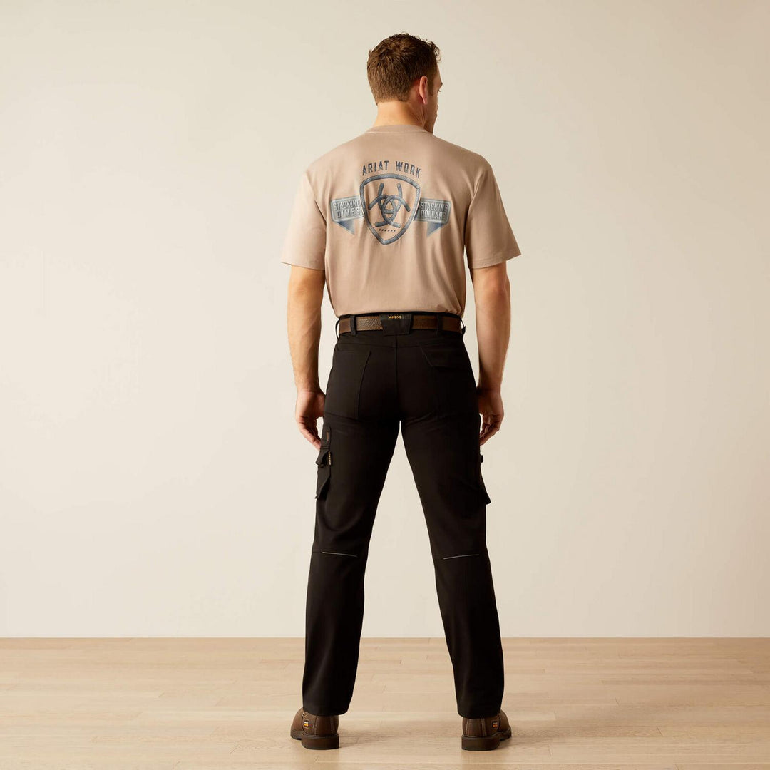 Ariat Mens Rebar Cordura M7 Slim Dynamic Utility Straight Work Trouser – view 4