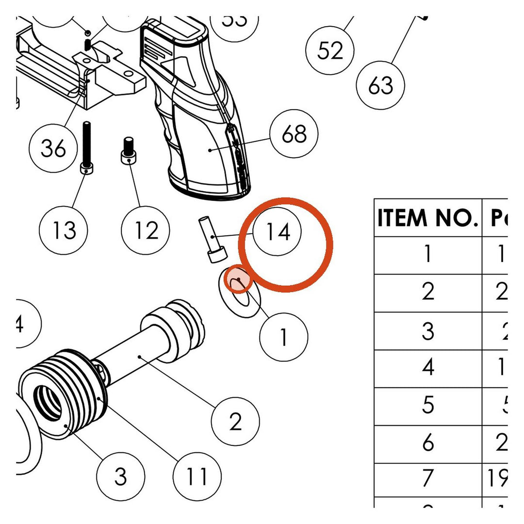 FX Socket Head Cap Screw M6x20 19743