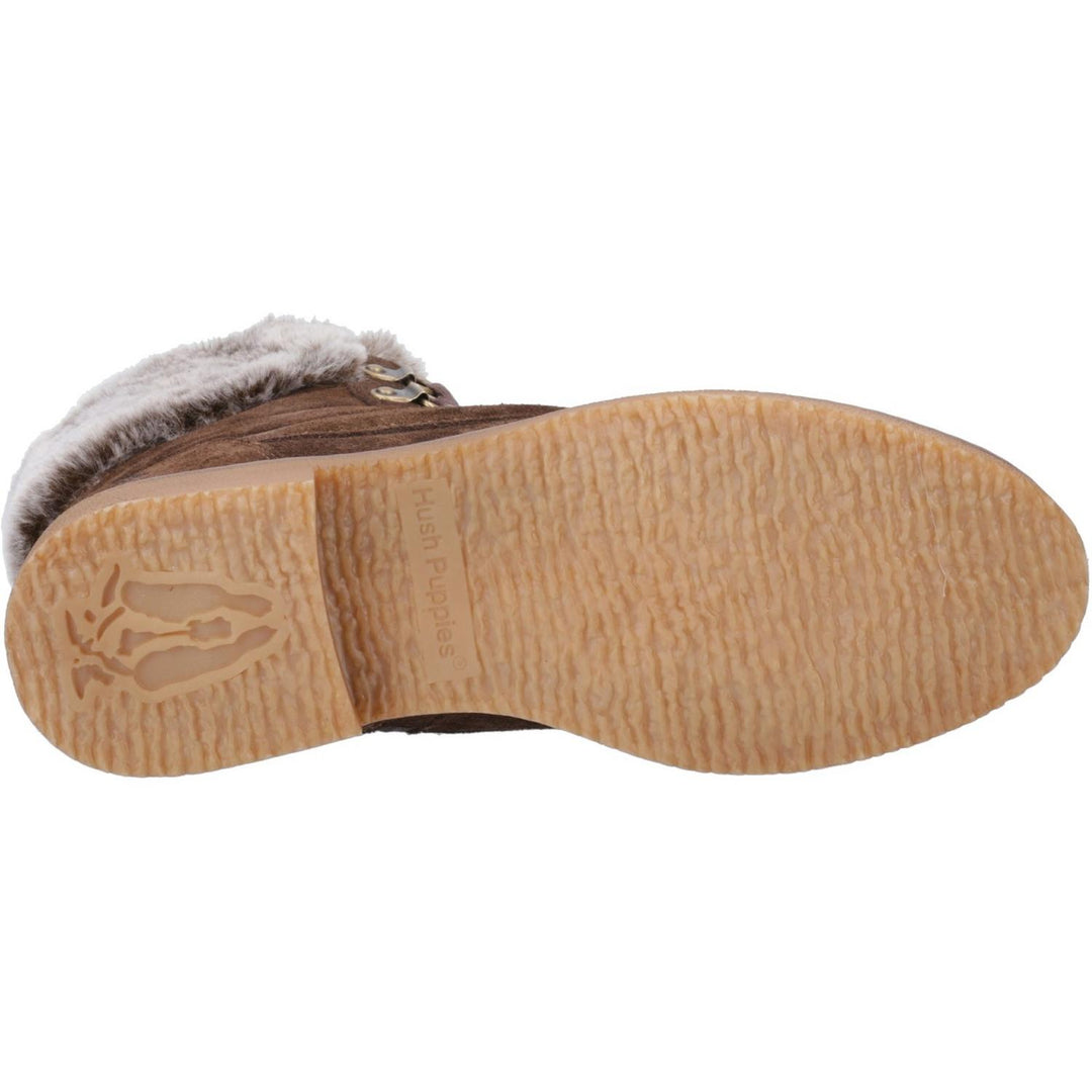 Florence Wide Fit Boot Chocolate