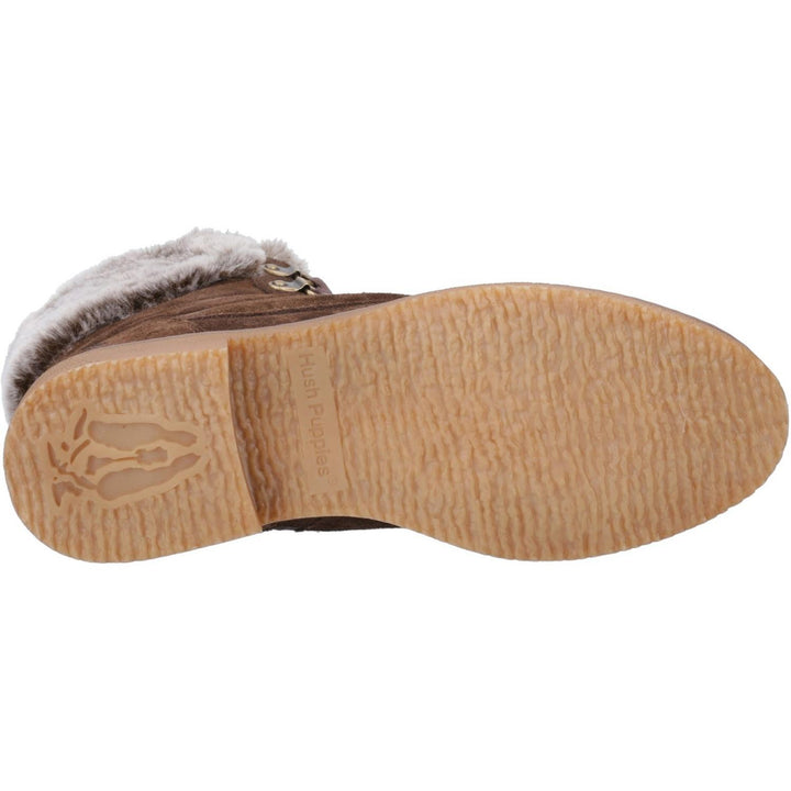 Florence Wide Fit Boot Chocolate
