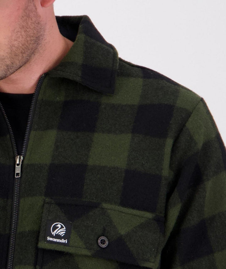 Swanndri Men's Henderson Short Sleeve Wool Jacket