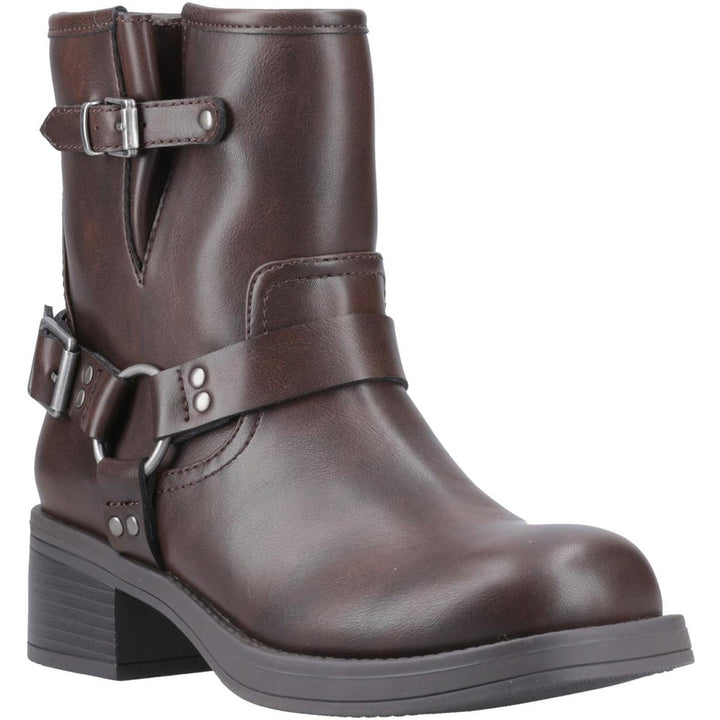 Rocket Dog Nino Biker Boots Brown