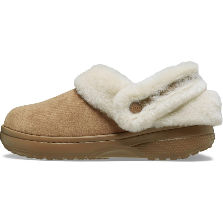 Unfurgettable Vegan Suede Clog Sepia