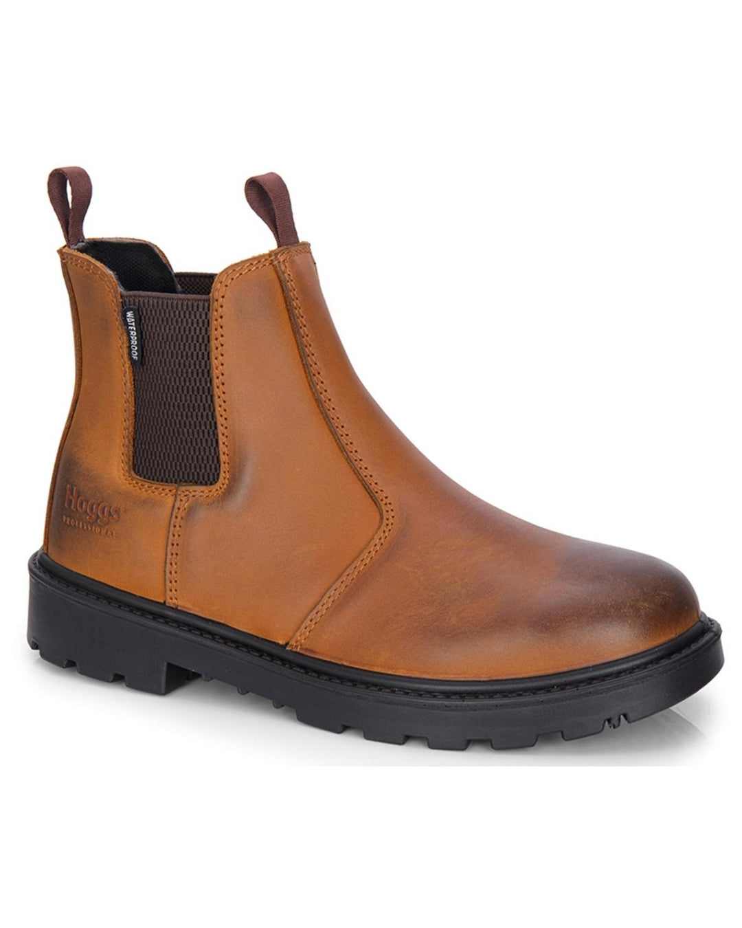 Hoggs of Fife Classic D3 Waterproof Safety Dealer Boot Tan