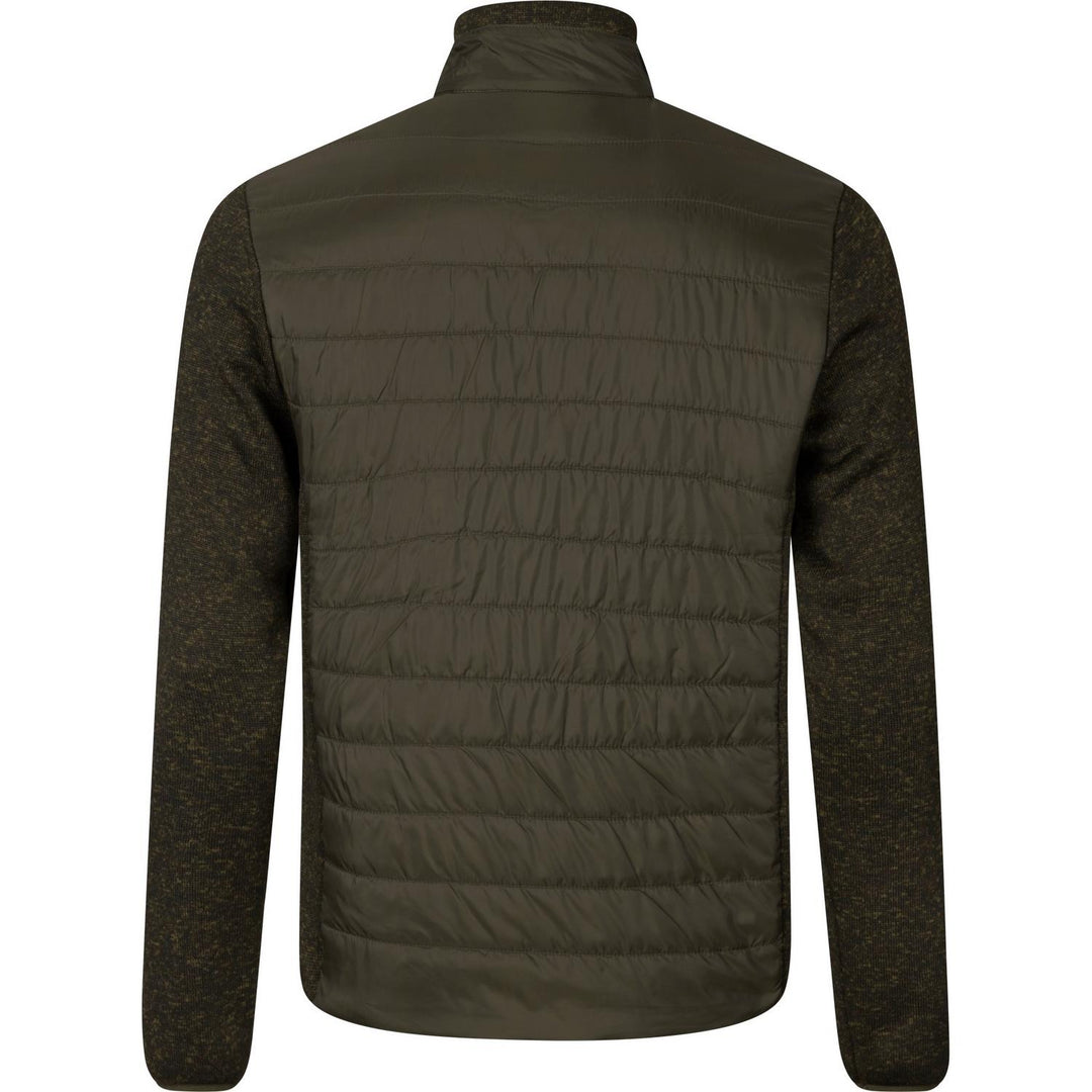 Seeland Theo hybrid jacket Pine green - 100gms Insulation at front and back, YKK zipper – view 5