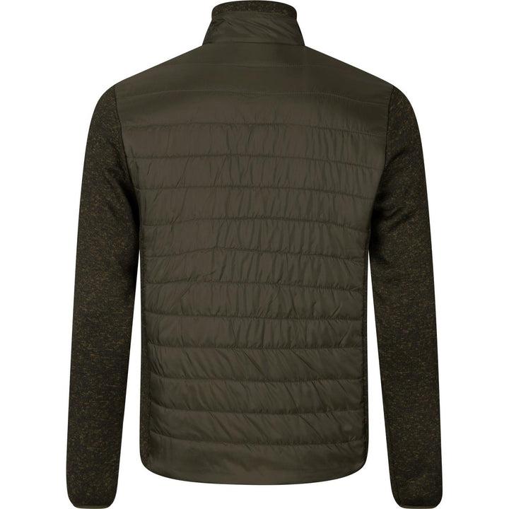 Seeland Theo hybrid jacket Pine green - 100gms Insulation at front and back, YKK zipper – view 5