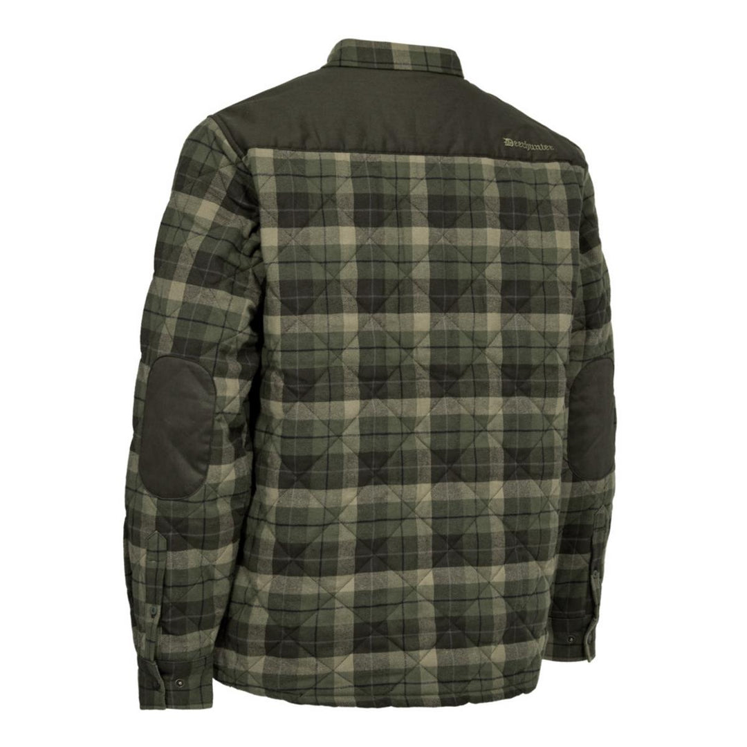 Deerhunter  Elbert Padded Shirt Jacket Green Check