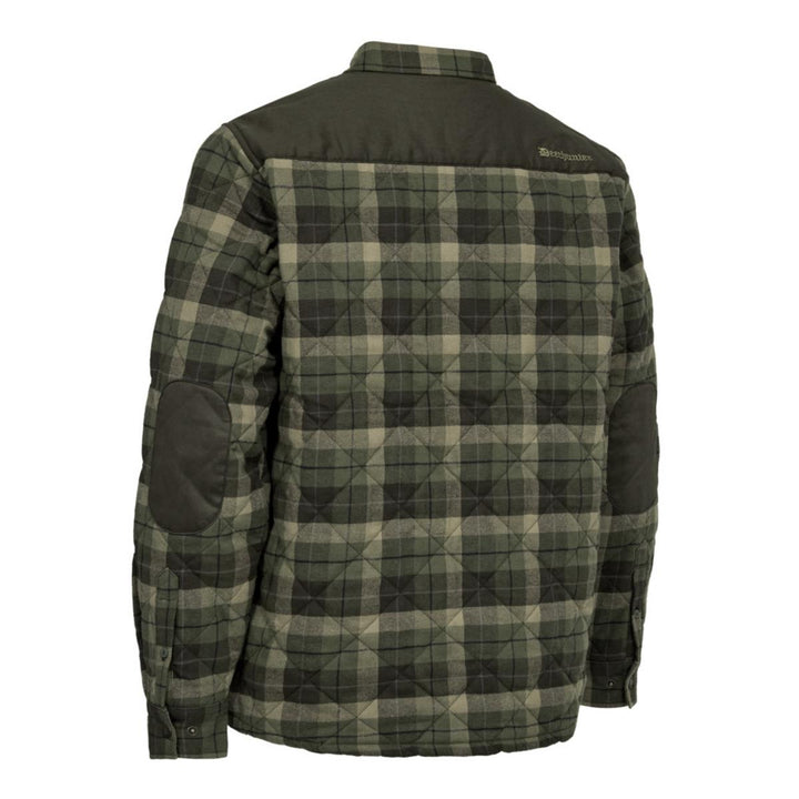 Deerhunter  Elbert Padded Shirt Jacket Green Check